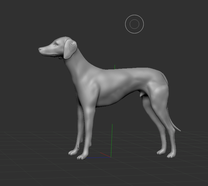azawakh cane pitbull animale domestico trofeo cani podenco ibizenca 3D print model - Mito3D