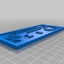azeraclub br keychan automotive 3d print model - Mito3D