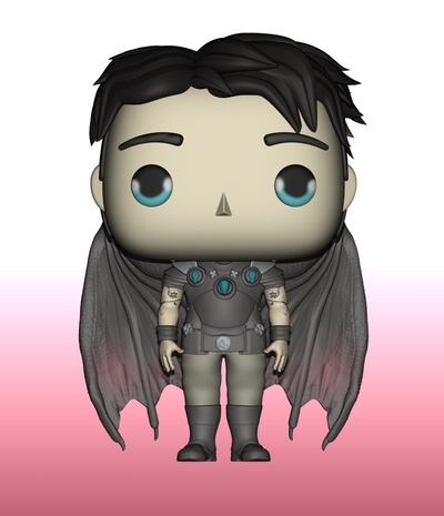 azriel tipo funko rhysand acotar corte rosas espinas frey libro pop 3d print model - Mito3D