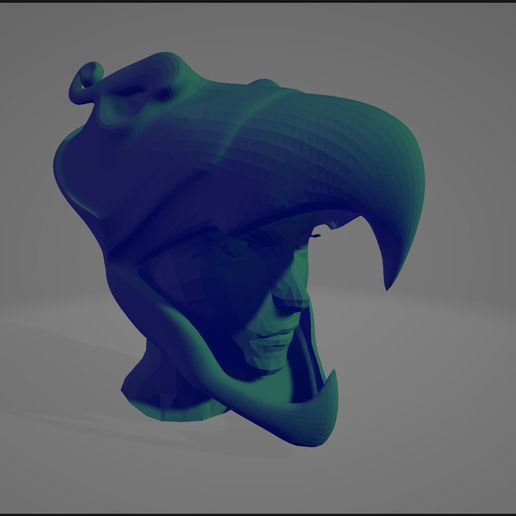 aztekisch Adler Krieger Azteca 3D print model - Mito3D