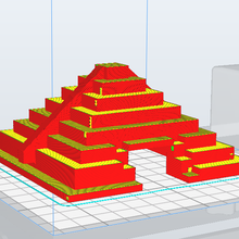 aztekisch Tempel Reptil ausblenden Haustier Eidechse Zuhause Haus 3d print model - Mito3D