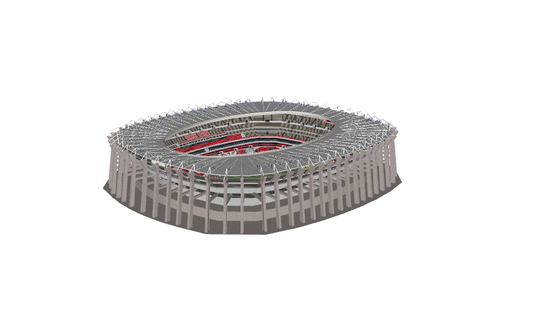 azteca estadio estadio estadio utilizar 2023 fútbol nfl nba mlb nhl mexico America 3d print model - Mito3D