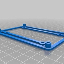 azteeg x3 adapter ramps mounting holes 3d_printer_accessories 3d print model - Mito3D