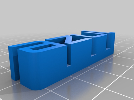 azul personalizado esculturas 3d print model - Mito3D