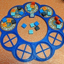 azul juego tablero juguete accesorios 3d print model - Mito3D