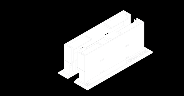 azuma maison Japon architecture Tadao marche Osaka béton 3d print model - Mito3D