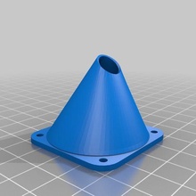 azzy's printrbot simple oct 2013 model fan shroud tool 3d printer parts 3d print model - Mito3D