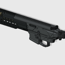b 1 batalha rifle suprimido airsoft m4 m13 aeg 3d print model - Mito3D