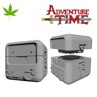 b-mo grinder hora de aventura 3d print model - Mito3D
