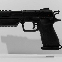 b23r devoir noir opérations 2 secrètes blackops2 bo2 appel of morue pistolet armes feu accessoires jeux vidéos 3d print model - Mito3D
