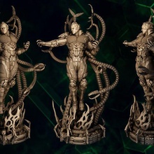 b3dserk Aralık dönem Brainiac heykel 1 6 hazır baskı 3d print model - Mito3D