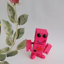 b9 valentine robot 3d print model - Mito3D