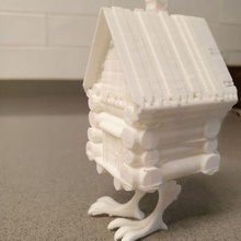 baba yaga evi aracı 3d baskı 3d print model - Mito3D