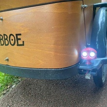 babboe vélo cargo lumières étape fichier 360 autodesk fusion bicyclette cargaison LED lumière 3d print model - Mito3D
