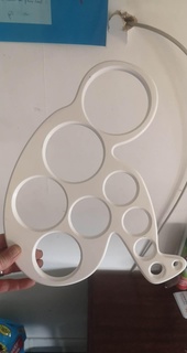 baby shaped ginecológico dilatação anel ginecologia parteira 3d print model - Mito3D