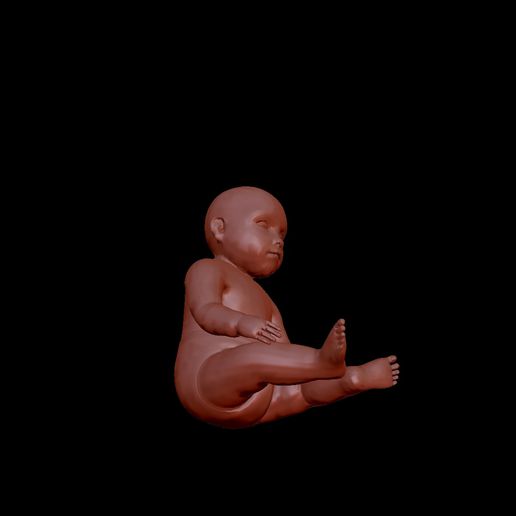 Baby 3D print model - Mito3D