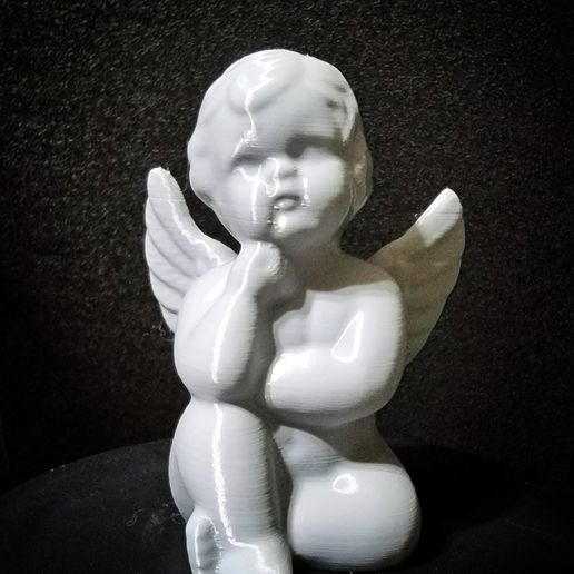 baby angel supportless 3D print model - Mito3D