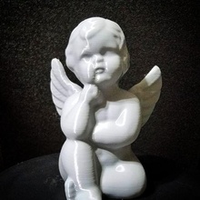 baby angel supportless 3d print model - Mito3D