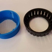 bambino beatitudine pro ceramica asciugacapelli filtro cap polvere 3d print model - Mito3D