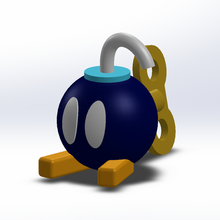 Baby bob omb bilden Mario 3d print model - Mito3D