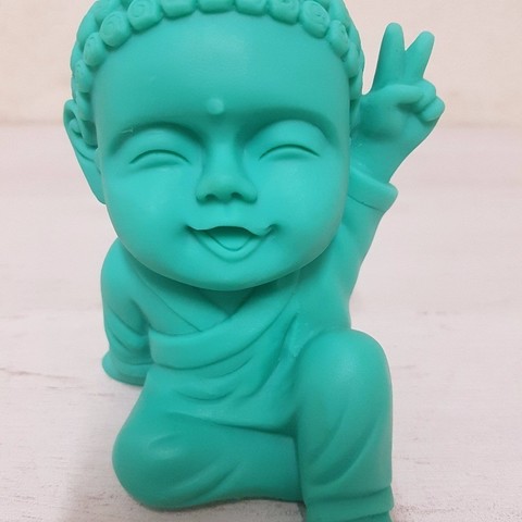 baby budda peace various buddha budha 3D print model - Mito3D