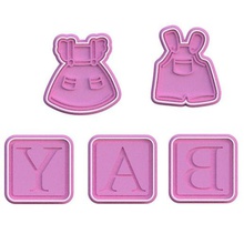 baby cookie cutter set 5 cutter set cutters cithen home cutter cook cookies cookie stamp set baby cid shower sliders toy buggy bottle