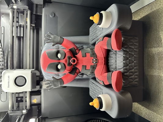 bebê piscina morta carcaju maravilha quadrinho 3d print model - Mito3D