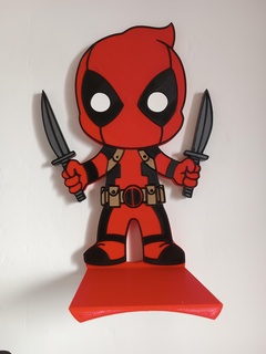 bebek Deadpool raflar hayret duvar 3d print model - Mito3D