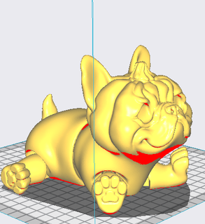 bebé perro perrito juego juguete 3d print model - Mito3D