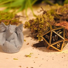 baby dragon - tabletop miniatures game animal stl file 3d model mini miniature fantasy warhammer gloomhaven pathfinder critical role gaming rpg dnd dungeons dragons 3d print model - Mito3D
