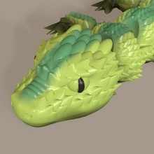 bebê Dragão lagarto 3d print model - Mito3D