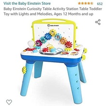 baby einstein curiosity table activity station replacement knobs 3d print model - Mito3D