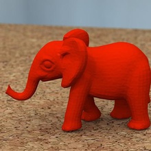 baby elephant various 3d print model - Mito3D