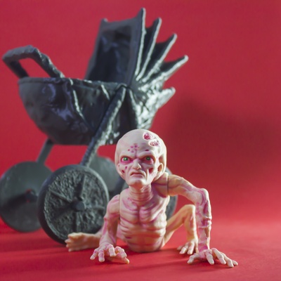 bébé freddy articulé jeu jason uber horreur chucky extraterrestre action figure 3d print model - Mito3D