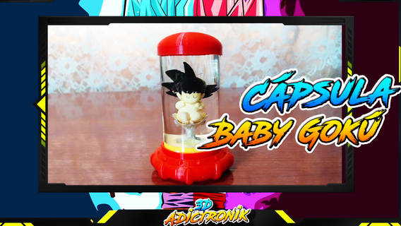 Baby Goku Plus Kuppel Drachen Ball 3d print model - Mito3D