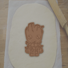baby groot chivi cutter cookie decoration cociana resposteria masses cookies 3d print model - Mito3D