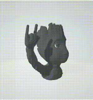 bambino Groot eco punto accendere amazon alexa 3d print model - Mito3D