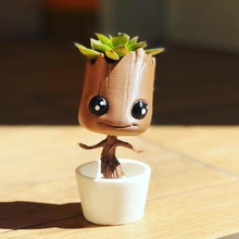 baby groot extra cute dancing home decorative house design avengers 3d print model - Mito3D