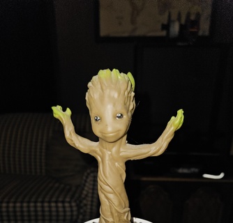 bébé Groot tuteurs galaxie art 3d print model - Mito3D