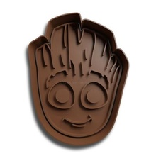 bébé Groot tête biscuit coupeur Coupe merveille tuteurs of galaxie 3d print model - Mito3D