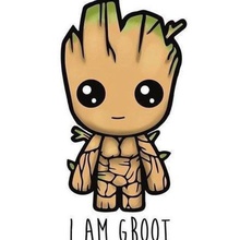 baby groot keychain art keychains 3dprinting 3d print model - Mito3D