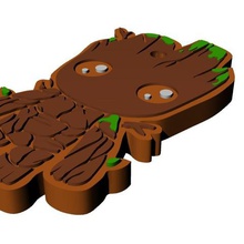 bebek groot Anahtarlık çeşitli sevimli basit kolay oyuncak model hayvan 3d print model - Mito3D