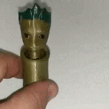 bebé groot Moviente cabeza juego cabezon 3d print model - Mito3D