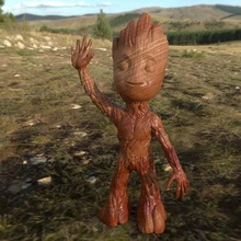 bambino Groot in piedi tutori galassia sculture 3d print model - Mito3D