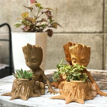 bébé Groot tronquito pots succulentes déco plantes groot pot 3d print model - Mito3D