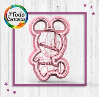 baby mickey cutter Home minnie daisy pluto donald woofy disney brand marker cookie cutters markers playhouse mouse 3d print model - Mito3D