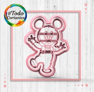 bebê mickey cortador casa minnie margarida Plutão Donald lanoso Disney marca marcador biscoito cortadores marcadores jogos rato 3d print model - Mito3D