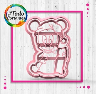 baby mickey cutter Home minnie daisy pluto donald woofy disney brand marker cookie cutters markers playhouse mouse 3d print model - Mito3D