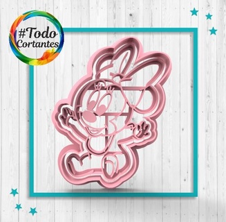 baby minnie cutter mickey daisy pluto donald woofy disney brand marker cookie cutters markers playhouse mouse 3d print model - Mito3D