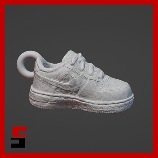 Baby Nike Luft Schlüsselbund Anhänger stl 3d drucken Modell Schuh 3d print model - Mito3D